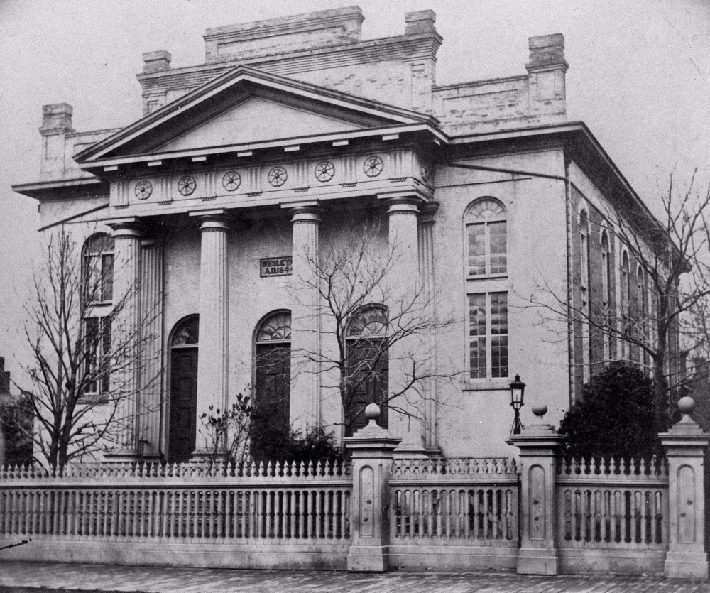 Richmond St Methodist Church, Richmond St. W., s. side, betw. Yonge and Bay Sts 1867