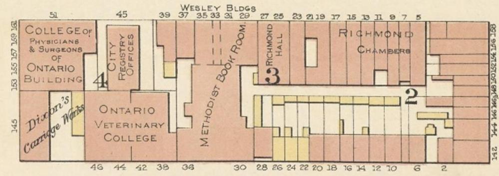 That's a lot of brick. From goads Fire Insurance map, 1890.