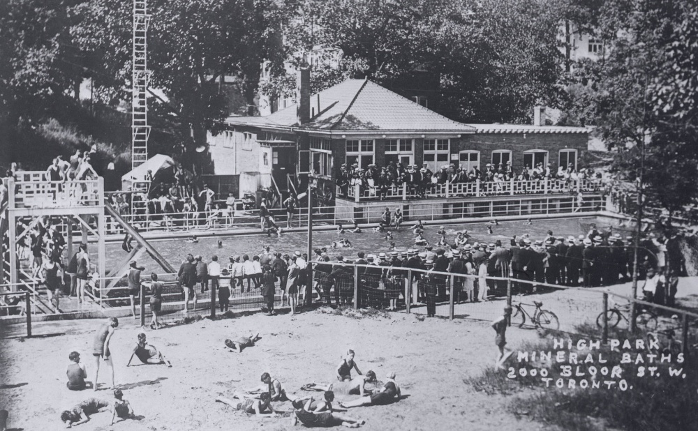 High Park Mineral Baths, Bloor St. W., n. side, e. of Parkview Gardens 1915