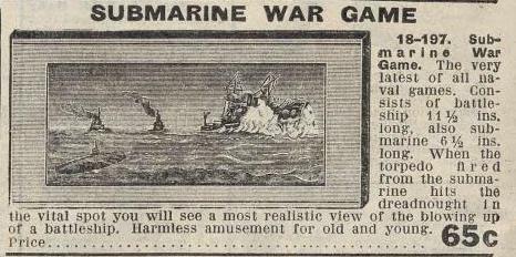 submarine-war-game-eatons-1915-16
