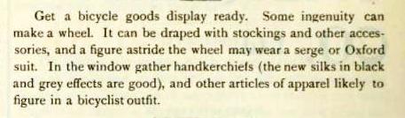 Bicycle Window Idea January 1896 DGR 1