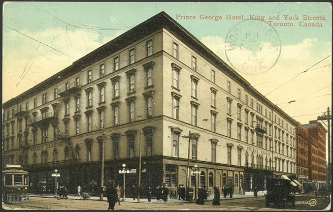 Prince George Hotel 1910 TPL - Prince George Hall possibly